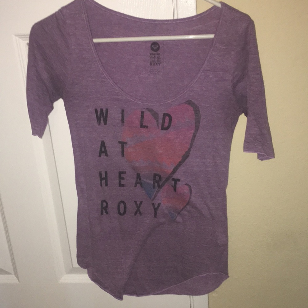 Roxy “Wild at Heart” tee